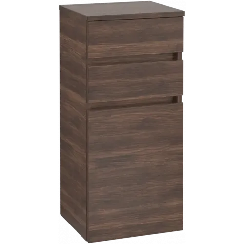 Villeroy & Boch Legato Шкаф Боковой, 1 дверь, 2 выдвижных ящика, 400 x 870 x 350 mm, Arizona Oak / Arizona Oak B72801VH