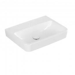 Villeroy & Boch O.novo Pаковина, 600 x 460 x 175 mm, Альпийский белый, без перелива, задняя сторона и нижняя сторона шлифованные 4A416F01