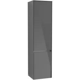 Villeroy & Boch Collaro Шкаф-пенал, 2 двери, 404 x 1538 x 349 mm, Glossy Grey / Glossy Grey C03300FP
