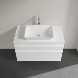 Villeroy & Boch Venticello Тумба под раковину, 2 выдвижных ящика, 957 x 606 x 502 mm, Glossy White / Glossy White A94102DH