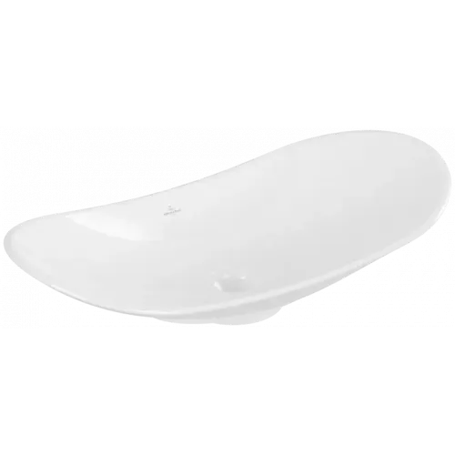 Villeroy & Boch My Nature Раковина для установки на столешницу, 810 x 410 x 160 mm, Альпийский белый CeramicPlus, без перелива 411080R1