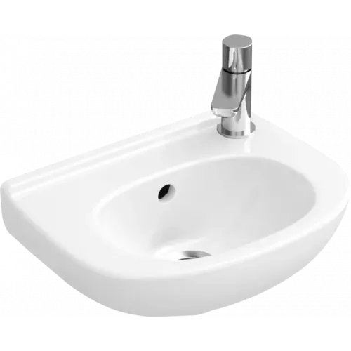 Villeroy & Boch O.novo Раковина компактная, 360 x 270 x 160 mm, Альпийский белый, с переливом 53603601