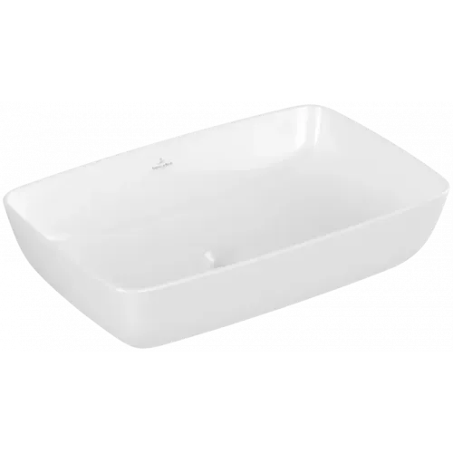 Villeroy & Boch Artis Раковина для установки на столешницу, 580 x 385 x 130 mm, Альпийский белый, без перелива 41725801