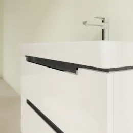 Villeroy & Boch Subway 2.0 Тумба под раковину, 2 выдвижных ящика, 787 x 520 x 449 mm, Glossy White A69610DH