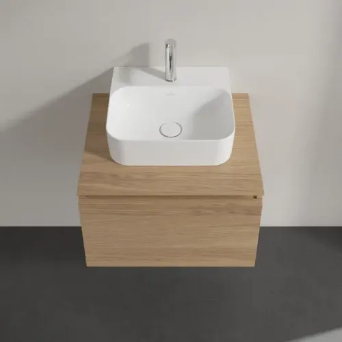 Villeroy & Boch Legato Тумба под раковину, 1 выдвижной ящик, 600 x 380 x 500 mm, Nordic Oak / Nordic Oak B73100VJ