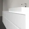 Villeroy & Boch Collaro Тумба под раковину, 4 выдвижных ящика, 1600 x 548 x 500 mm, Glossy White / Glossy White C02300DH