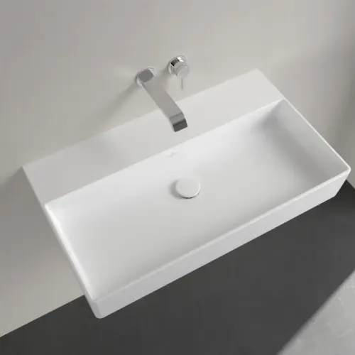 Villeroy & Boch Memento 2.0 Pаковина, 800 x 470 x 140 mm, Stone White CeramicPlus, без перелива, шлифованный 4A228FRW