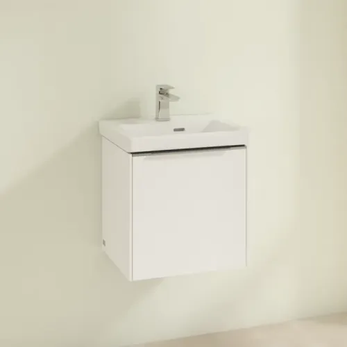 Villeroy & Boch Subway 3.0 Тумба под раковину, 1 дверь, 423 x 429 x 378 mm, Pure White C58100VF