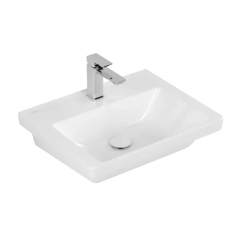 Villeroy & Boch Subway 3.0 Pаковина, 550 x 440 x 165 mm, Альпийский белый, без перелива 4A705601