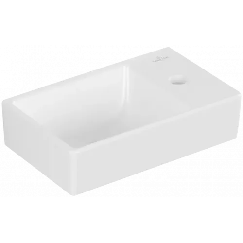 Villeroy & Boch Avento Раковина компактная, 360 x 220 x 110 mm, Stone White CeramicPlus, без перелива 43003LRW