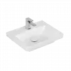 Villeroy & Boch Subway 3.0 Раковина компактная, 500 x 400 x 145 mm, Альпийский белый CeramicPlus, без перелива 437051R1
