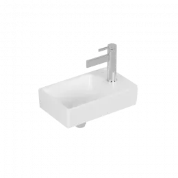 Villeroy & Boch Avento Раковина компактная, 360 x 220 x 110 mm, Stone White CeramicPlus, без перелива 43003LRW