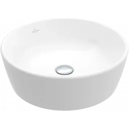 Villeroy & Boch Architectura Раковина для установки на столешницу, 450 x 450 x 155 mm, Альпийский белый, с переливом 5A254501