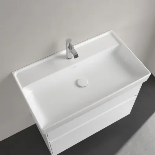 Villeroy & Boch Collaro Pаковина для установки на тумбу, 800 x 465 x 160 mm, Альпийский белый, без перелива 4A338101