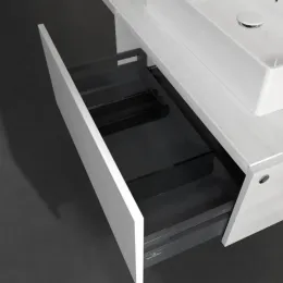 Villeroy & Boch Legato Тумба под раковину, 1 выдвижной ящик, 800 x 380 x 500 mm, White Wood / White Wood B60100E8