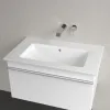 Villeroy & Boch Venticello Pаковина для установки на тумбу, 800 x 500 x 165 mm, Альпийский белый CeramicPlus, с переливом 41048JR1