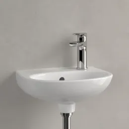 Villeroy & Boch O.novo Раковина компактная, 360 x 275 x 145 mm, Альпийский белый, с переливом 43403R01