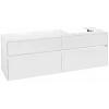 Villeroy & Boch Collaro Тумба под раковину, 4 выдвижных ящика, 1600 x 548 x 500 mm, Glossy White / Glossy White C07900DH