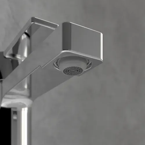 Villeroy & Boch Architectura Смеситель для раковины однорычажный с комплектом слива со стяжкой, Хром TVW10300400061