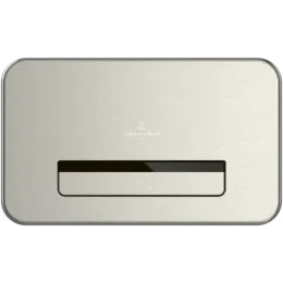 Villeroy & Boch ViConnect Системы ИНСТАЛЛЯЦИИ Kлавиша смыва viconnect 200M ProActive+, Смыв с 2 объемами, Stainless steel 922311LC