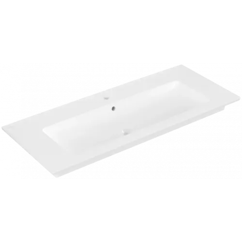 Villeroy & Boch Venticello Pаковина для установки на тумбу, 1200 x 500 x 175 mm, Stone White CeramicPlus, с переливом 4104CLRW