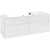 Villeroy & Boch Collaro Тумба под раковину, 4 выдвижных ящика, 1400 x 548 x 500 mm, Glossy White / Glossy White C08900DH