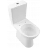 Villeroy & Boch O.novo Унитаз-компакт с вертикальным смывом, напольный, Альпийский белый 56610101
