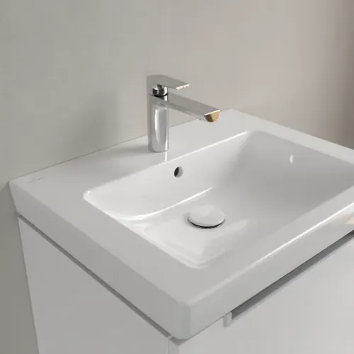 Villeroy & Boch Subway 2.0 Pаковина, 600 x 470 x 155 mm, Альпийский белый, с переливом 7113F001