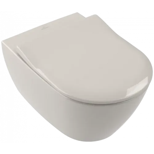Villeroy & Boch Subway 2.0 Сиденье с крышкой для унитаза SlimSeat, с функцией автоматического опускания (SoftClosing), со снимаемым сиденьем (QuickRelease), Pergamon 9M78S1R3