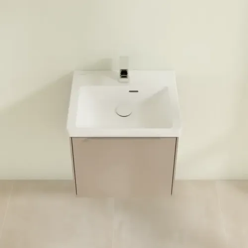 Villeroy & Boch Subway 3.0 Тумба под раковину, с подсветкой, 1 выдвижной ящик, 473 x 429 x 408 mm, Taupe C580L2VM