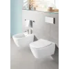 Villeroy & Boch Subway 2.0 Унитаз с открытым смывным краем, настенный, Альпийский белый CeramicPlus 5614R0R1