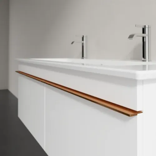 Villeroy & Boch Venticello Тумба под раковину, 2 выдвижных ящика, 1153 x 420 x 502 mm, Glossy White / Glossy White A93805DH