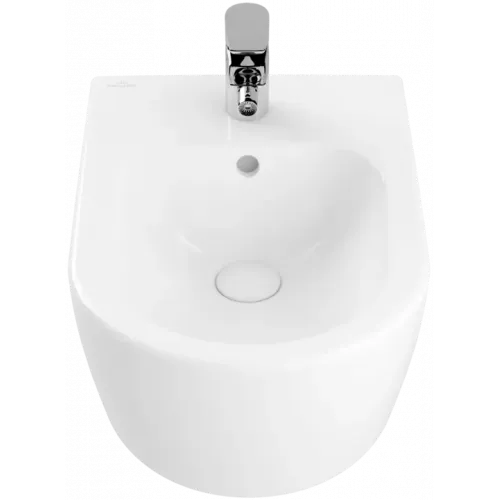 Villeroy & Boch Avento Биде, настенный, 370 x 530 mm, Альпийский белый CeramicPlus 540500R1