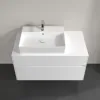 Villeroy & Boch Collaro Тумба под раковину, с подсветкой, 2 выдвижных ящика, 1000 x 548 x 500 mm, Glossy White / Glossy White C126B0DH