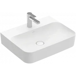 Villeroy & Boch Finion Pаковина, 600 x 470 x 164 mm, Альпийский белый CeramicPlus, без перелива, шлифованный 41686LR1