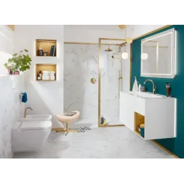 Villeroy & Boch Finion Pаковина для установки на тумбу, 1200 x 500 x 160 mm, Альпийский белый CeramicPlus, со скрытым переливом, нешлифованный 4164CBR1