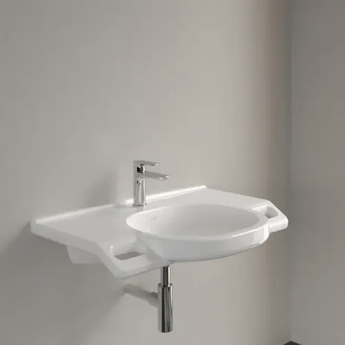 Villeroy & Boch ViCare Pаковина ViCare, 810 x 560 x 185 mm, Альпийский белый, без перелива 41208101