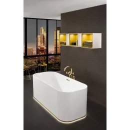 Finion Ванна, 1700 x 700 mm, Альпийский белый UBQ177FIN7A300V101