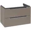 Villeroy & Boch Subway 2.0 Тумба под раковину, 2 выдвижных ящика, 787 x 520 x 449 mm, Truffle Grey A69600VG