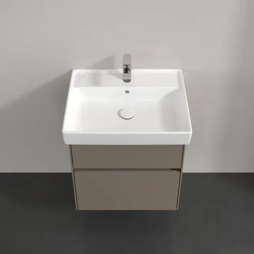 Villeroy & Boch Collaro Тумба под раковину, 2 выдвижных ящика, 554 x 546 x 444 mm, Truffle Grey C00800VG