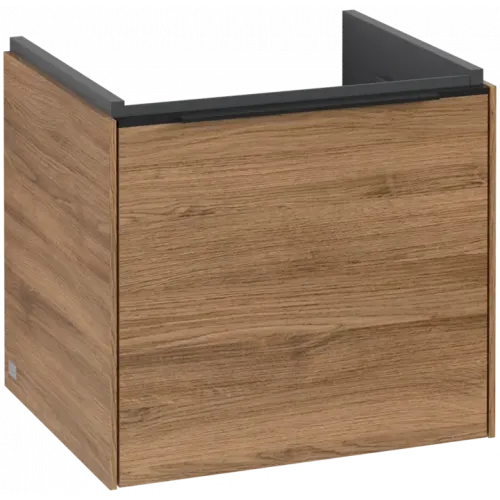 Villeroy & Boch Subway 3.0 Тумба под раковину, 1 выдвижной ящик, 473 x 429 x 408 mm, Oak Kansas C58001RH