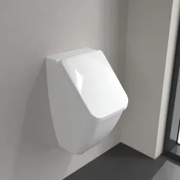 Villeroy & Boch Venticello Писсуар, с отверстиями для крепежа крышки, Скрытый подвод воды, 285 x 320 mm, Альпийский белый 5504R101