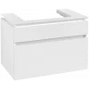 Villeroy & Boch Legato Тумба под раковину, 2 выдвижных ящика, 800 x 550 x 500 mm, Glossy White / Glossy White B67900DH