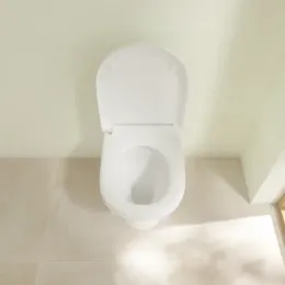 Villeroy & Boch O.novo Унитаз с вертикальным смывом, напольный, Альпийский белый 56571001