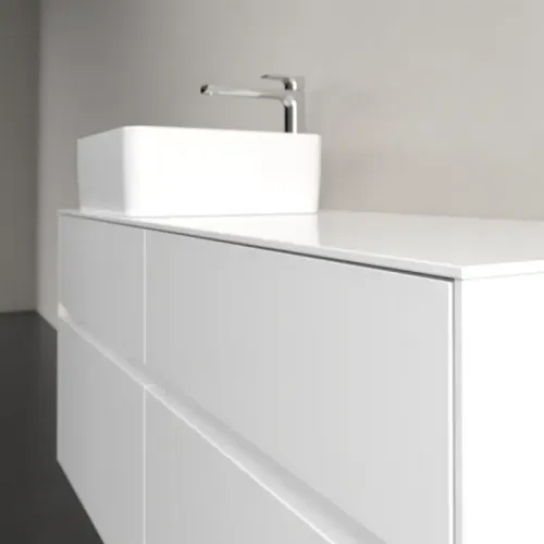 Villeroy & Boch Collaro Тумба под раковину, 4 выдвижных ящика, 1200 x 548 x 500 mm, Glossy White / Glossy White C04200DH