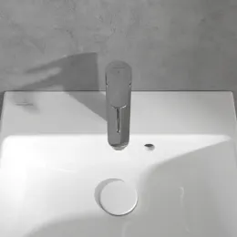 Villeroy & Boch O.novo Start Смеситель для холодной воды с комплектом слива со стяжкой, Хром TVW10500111061