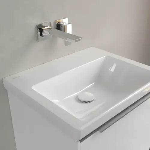 Villeroy & Boch Subway 3.0 Pаковина, 550 x 440 x 165 mm, Альпийский белый, без перелива 4A70F601