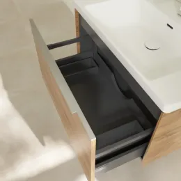 Villeroy & Boch Subway 3.0 Тумба под раковину, 1 выдвижной ящик, 772 x 429 x 478 mm, Oak Kansas C57300RH
