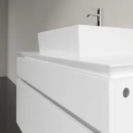 Villeroy & Boch Legato Тумба под раковину, 2 выдвижных ящика, 1000 x 550 x 500 mm, Glossy White / Glossy White B60400DH