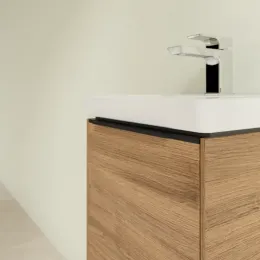 Villeroy & Boch Subway 3.0 Тумба под раковину, 1 дверь, 351 x 429 x 309 mm, Oak Kansas C58301RH